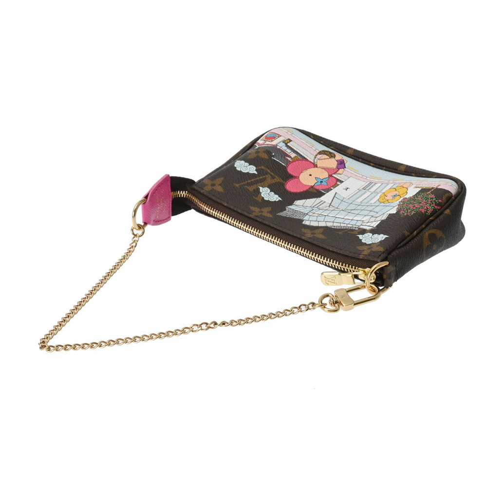 Louis Vuitton Vivienne Monogram Pouch Canvas Accessory Brown - Picture 3 of 11